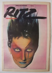 RITZ NEWSPAPER No. 15 1978 / DAVID BAILEY / ICONIC JORDAN COVER PHOTO / RARE - Bild 1 von 3