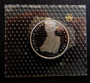 Deutschland BRD 10 DM 1997 A Heine PP proof Silber625/1000 - Bild 1 von 2