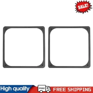 Anti Vibration Gummidichtung für PC Gehäuselüfter Zubehör 120x120mm 2er Pack #g - Bild 1 von 10