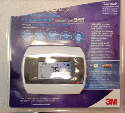 Filtrete 3M50 Wi-Fi 7-Day Programmable Thermostat NEW (Damaged Packaging)* - Image 1 of 2