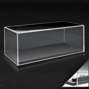 Acrylic Display Case Crafts Storage Box for 1:32 Vehicle Action Figures Toys - Picture 1 of 7