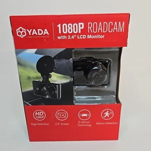 YADA 1080P ROADCAM with 2.4  LCD MONITOR New Open Box - Foto 1 di 3