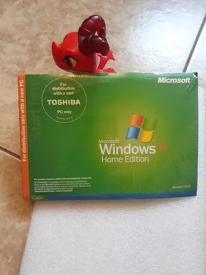 Microsoft Windows XP Home Edition PC Version 2002 Software- Toshiba-BRAND NEW-- - Image 1 of 4