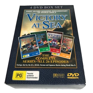 Victory At Sea 4 DVD Box Set - The Complete Series All 26 Episodes World War III - Foto 1 di 16
