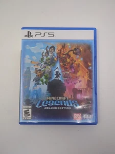 Minecraft Legends Deluxe Edition (Sony PlayStation 5, 2023) Complete CIB PS5 - Picture 1 of 6