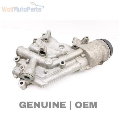 VW TOUAREG 2004-2006 4,2 L - Carcasa de filtro de aceite del motor 077115401 L Foto 1 de 4