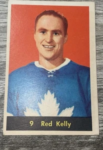 1960-61 Parkhurs #9 Red Kelly Maple Leafs - Picture 1 of 5