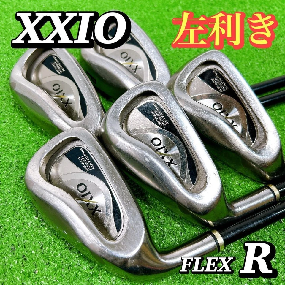 Lefty XXIO MP400 Irons #6-9,Pw(5Clubs)/Genuine carbon MP400/Flex:Regular - Image 1 of 4