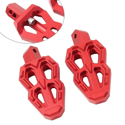 Rear Foot Pedal Rests Footpegs Red For Benelli TNT 600 300 302S QJMotor 350 400 — 第 1/4 张图片