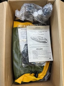 Balsa inflable Sevylor HF250 Fish Hunter - verde y amarillo - nueva caja abierta - Imagen 1 de 5