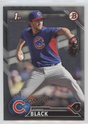 2016 Bowman Prospects Silver Corey Black #BP39 - Image 1 of 2