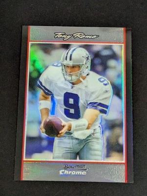 2007 Bowman Chrome Tony Romo Refractor #BC115 Cowboys NM-MT - Image 1 of 2