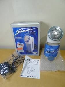 Windmere Clothes Shaver Plus Cordless Fabric Pill Fuzz Remover Heavy Duty Large - Picture 1 of 9