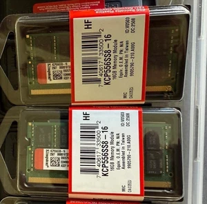 32GB (2x16) MEMORIA RAM Kingston DDR5 5600MT/S CL-46 SODIMM PRECINTADAS - Zdjęcie 1 z 3