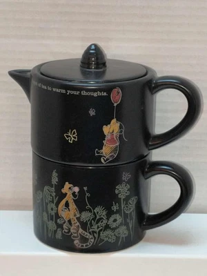 Hallmark Disney Winnie The Pooh Stackable Teapot Mug & Lid - Image 1 of 4