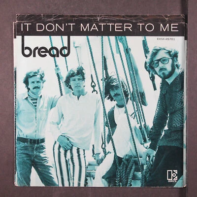 BREAD: it don't matter to me ELEKTRA 7" Single 45 RPM - Image 1 of 4