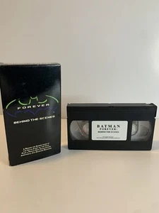 Batman Forever BEHIND THE SCENES on VHS Video Tape Cassette 1995 RARE - Picture 1 of 3