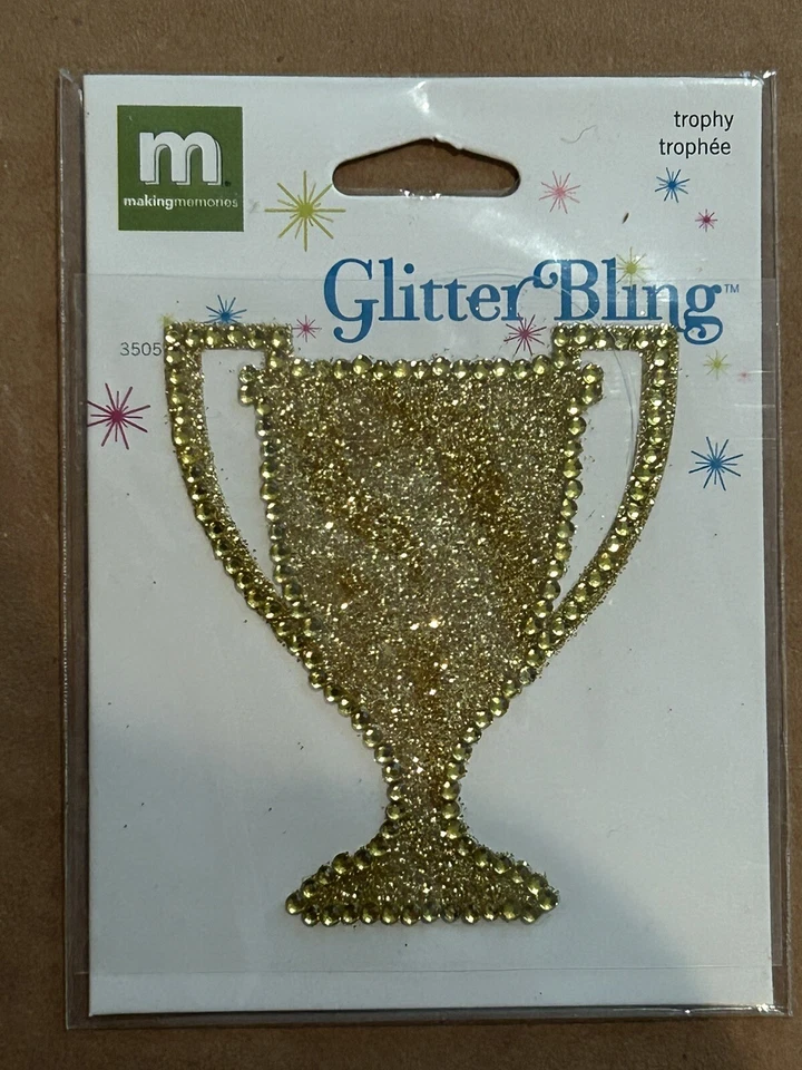 Pegatinas brillantes para álbum de recortes Making Memories Trophy  Foto 1 de 1