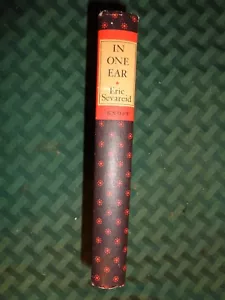 In One Ear Eric Servareid 1952 libro di storia d'epoca - Foto 1 di 11