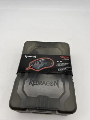 Redragon M808 Storm Lightweight RGB Gaming Mouse 90G M808-RGB Black - Image 1 of 3