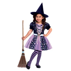 Halloween Party Supplies Starlight Witch Girls 2-3 Years Costume Trick Or Treat - Picture 1 of 1