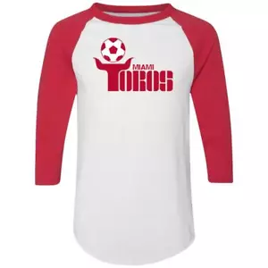Miami Toros Raglan Shirt Colorblock NASL Fußball - Bild 1 von 3