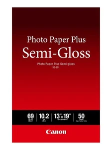 BN CANON Photo Paper Plus Semi-Gloss 13" x 19" 50 Sheets SG-201 13X19 - Picture 1 of 1