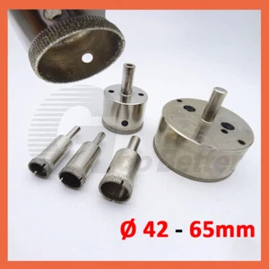 Diamond Hole Saw 42-65mm Tile Ceramic Glass Porcelain Marble Cutting Tool Drill - Picture 1 of 5