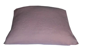 Federa cuscino lino rosa pastello 100% lino ecologico 40x80 nuova + biancheria da letto originale - Foto 1 di 2