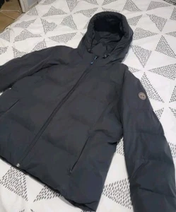 Timberland Neo Puffer Jacket Coat Mens Size XL Black Full Zip Insulated Outdoor - Picture 1 of 9