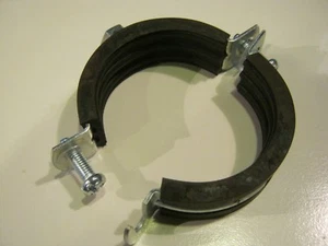 Schraubrohrschelle 132-137 mm  VE 10 St. Rohrschellen Gummirohrschellen  Fixotec - Picture 1 of 1