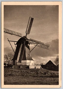 Postal Alemania Baja Sajonia Molino en Worpswede Molino de Viento - Imagen 1 de 2