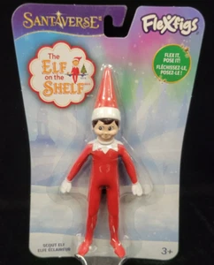 Elf on the Shelf | Flexfigs Elf Scout Figure | Boy Blue Eyes | Santaverse - Picture 1 of 3
