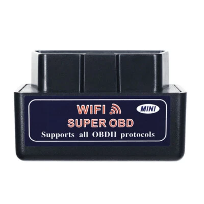 Coche Super Mini WIFI OBD Escáner Automotriz Lector de Código OBDII ELM327 Herramienta de Lectura Foto 1 de 4