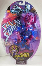 Silver Surfer Cosmic Power Alien Fighters Galactus Action Figure 1998 Toy Biz 