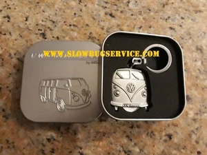 VW BUS SPLIT - PORTACHIAVI SILVER KEYCHAIN - Imagen 1 de 1