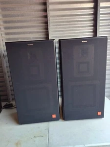 Sony APM-615 Stereo Speakers 300 Watts HiFi Tested Sounds Amazing Tested - Picture 1 of 21