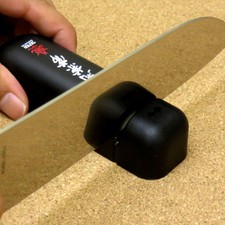 Japanese Kitchen Knife Pull-Through Sharpener Ceramic Sharpening Stone JAPAN