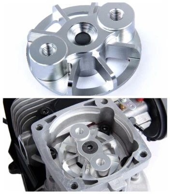 Aluminum CNC High Cooling Clutch Holder for Baja 5B 5T Losi 5ive-T KM Rovan - Image 1 of 2