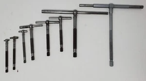 8 Vintage Teleskopmessgeräte Mitutoyo Lufkin Rule Co Maschinist Werkzeuge - Bild 1 von 8
