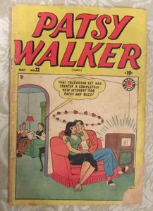 PATSY WALKER COMICS #22 - 1948 PRE-CODE MARVEL, -G, KURTZMAN, AL JAFFEE CVR/ART - Bild 1 von 3