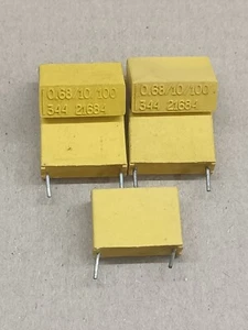 5 x 0,68uf 100V 10% PHILIPS POLYESTERFOLIE MKT 344 RADIAL - Bild 1 von 1