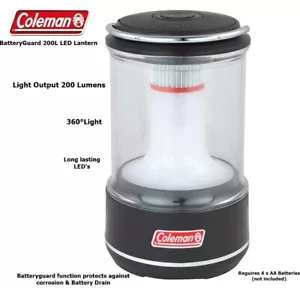Coleman BatteryGuard 200L Mini LED Lantern - BatteryLock™ technology - Picture 1 of 7