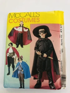 McCall's 3746 Sewing Pattern Men's Costume Cape Boot Covers Jumpsuit Uncut - Picture 1 of 2
