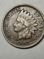 1907 indian head cent penny us coins