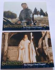 The Lord Of The Rings -Return Of The King (Set of 2) Promo Cards Topps 2003 #597