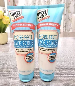 Dirty Works Pore-Fect Face Scrub Pomegranate & Raspberry Extract 2 X 4.2 oz each - Picture 1 of 8