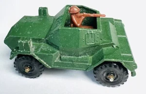 Vintage Daimler Army Scout Car 1980 Corgi Juniors 1/64 Diecast Military Diecast - Picture 1 of 6