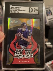 2008 Score Select Joe Flacco AUTO RC Rookie 3/40 GEM MINT 10 AUTO 🔥🔥 - Picture 1 of 4