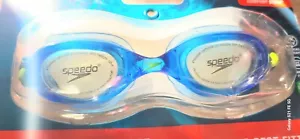 Speedo Hydrospex Bungee JR. Swim Goggle Blue Best Fitting Leakproof ๐MDP๐ - Picture 1 of 7